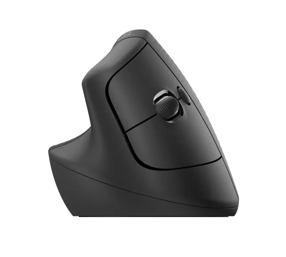 Logitech Lift Vertical Ergonomic Mouse - Grafitová pro LEVÁKY, 400-4000dpi, 6 tl