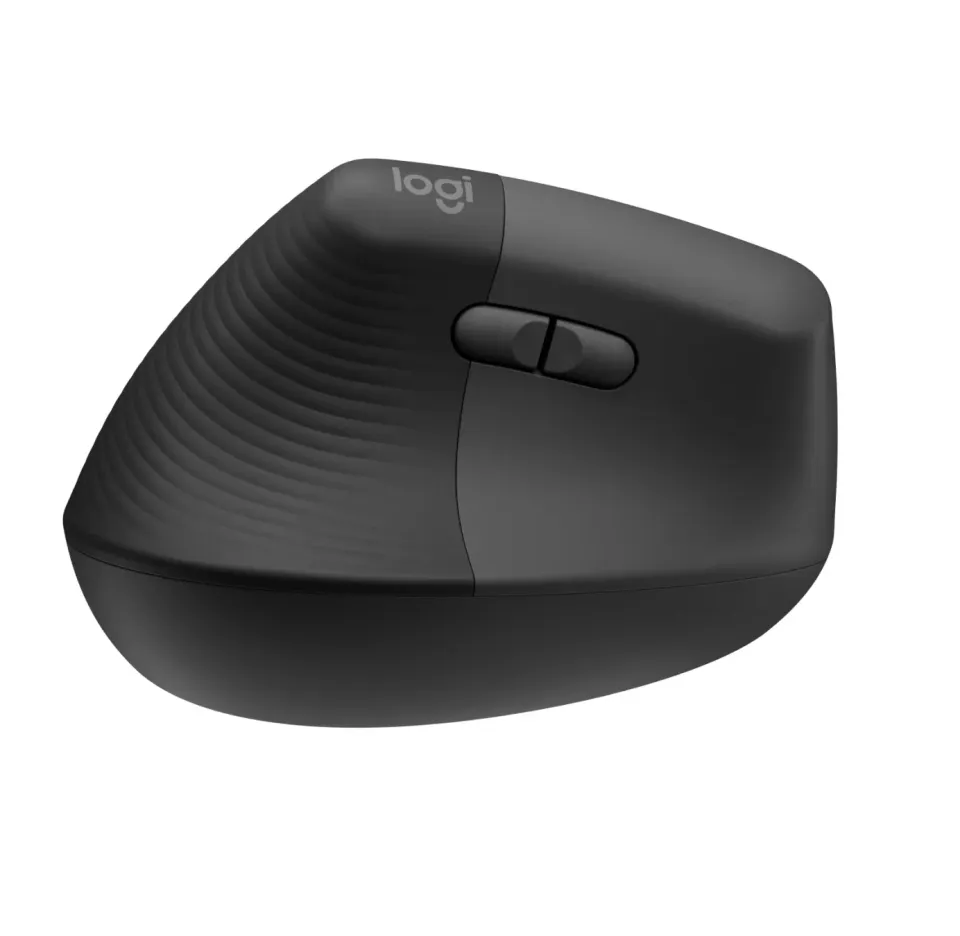 Logitech Lift Vertical Ergonomic Mouse - Grafitová pro LEVÁKY, 400-4000dpi, 6 tl