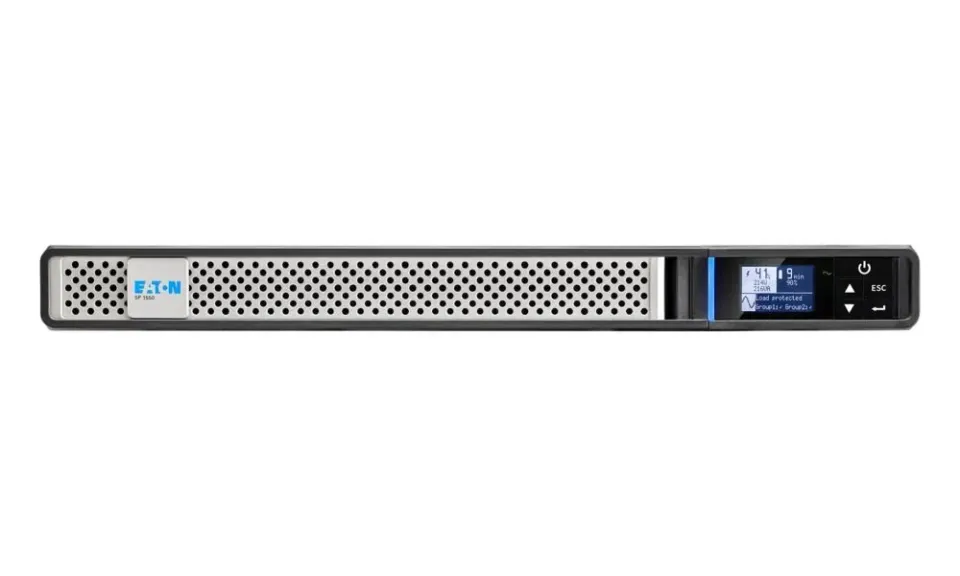 Eaton 5P 1550i Rack1U, gen2, UPS 1550VA / 1350W, 6 zásuvek IEC C13, LCD, Netpack