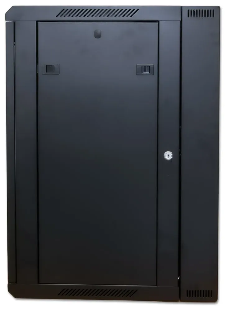 XtendLan 22U/600x550, na zeď, dvoudílný, skleněné dveře