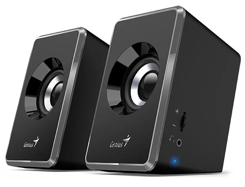 Genius repro SP-U125, přenosné Reproduktory, 2.0, 3W, USB napájení, 3,5mm jack, (31730042403)
