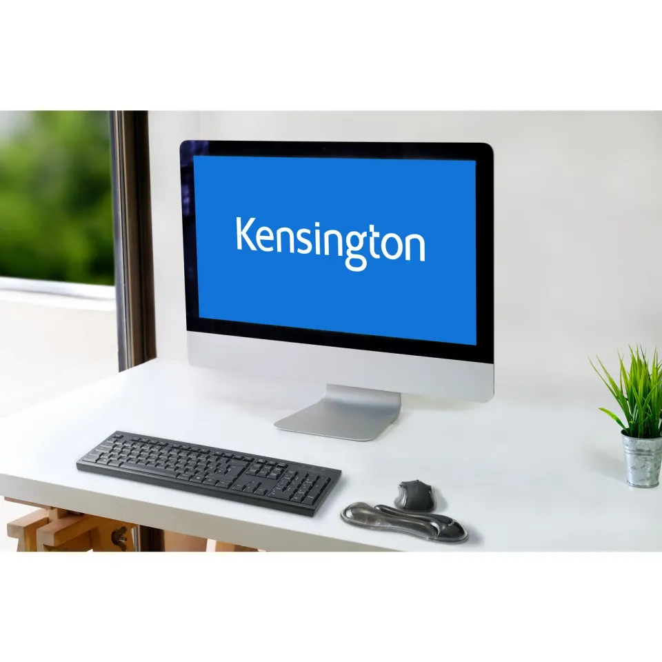 Kensington Slim Duo Gel Mouse Wrist Rest Gray