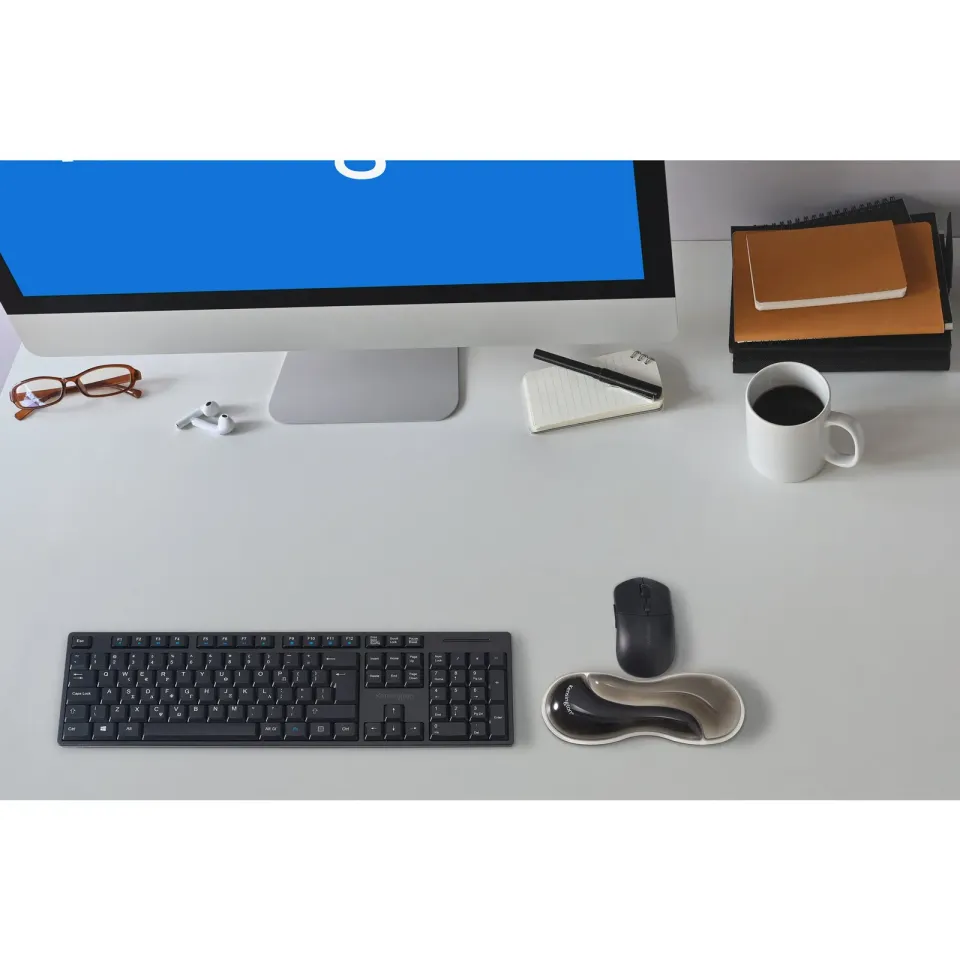 Kensington Slim Duo Gel Mouse Wrist Rest Gray
