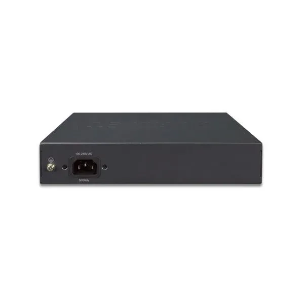 Planet FSD-1008HP PoE switch 10x 100Mb, 8xPoE 802.3at 30W/120W, VLAN, extend mód 10Mb/s do 250m, fanless