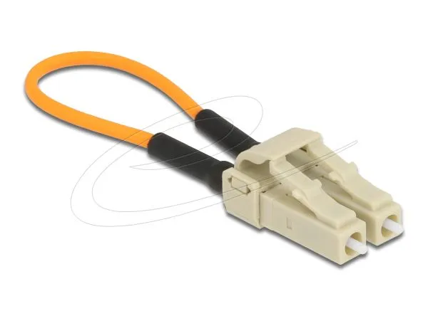 Delock Optický adaptér zpětné smyčky, LC / OM1, Multimód, šedý