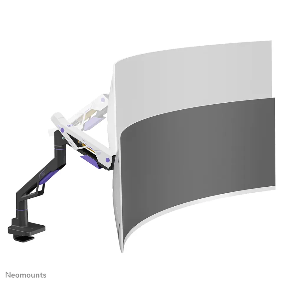 Neomounts DS70-256BL1 ACE Gaming Desk Mount, single display up to 57" (Topfix clamp/grommet)