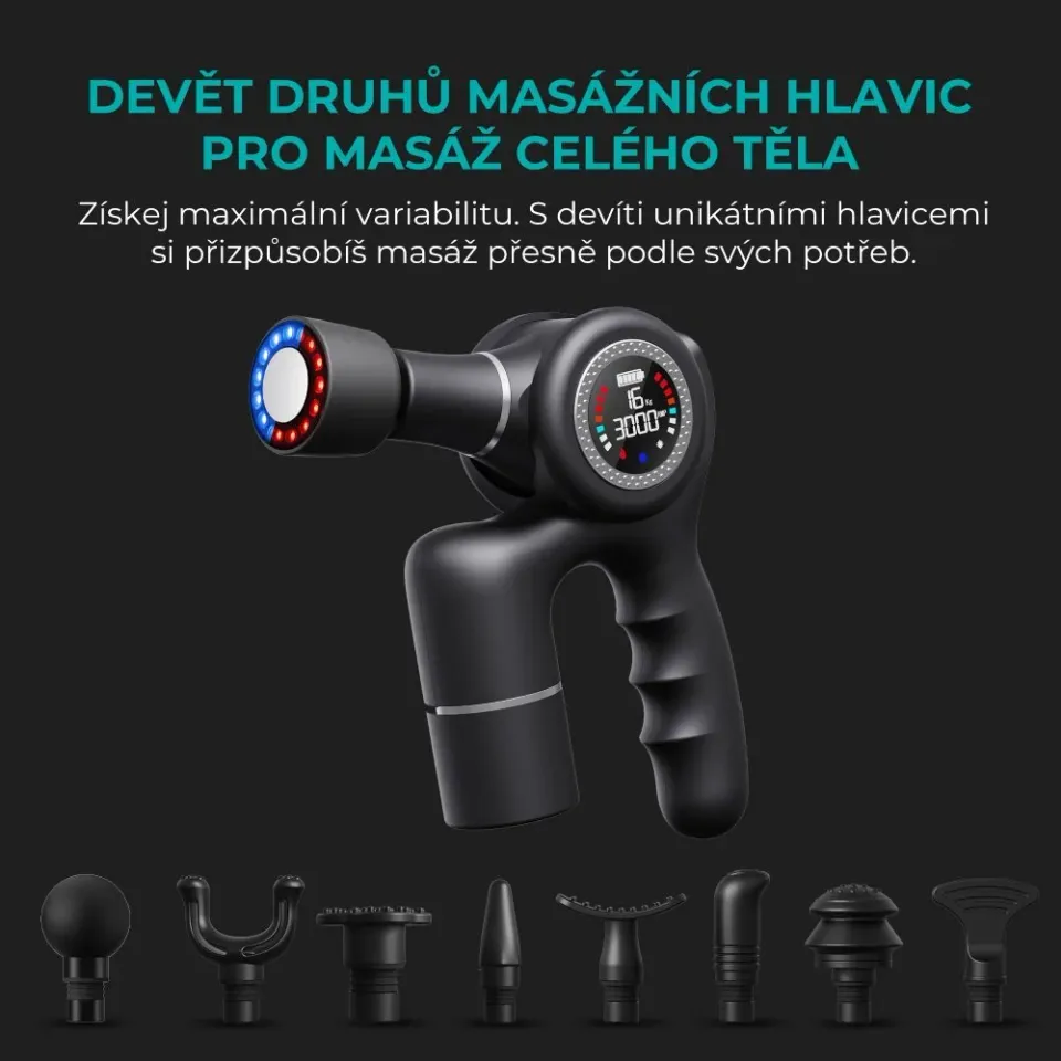 MISURA masážní pistole MBXPro černá