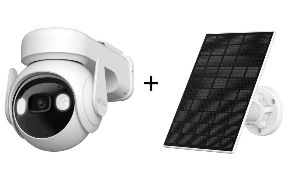 Imou kit IP kamera Cell PT kit lite + solární panel/ PTZ/ 3Mpix/ IP66/ obj. 3,6mm/ H.265/ IR až 20m/ CZ app