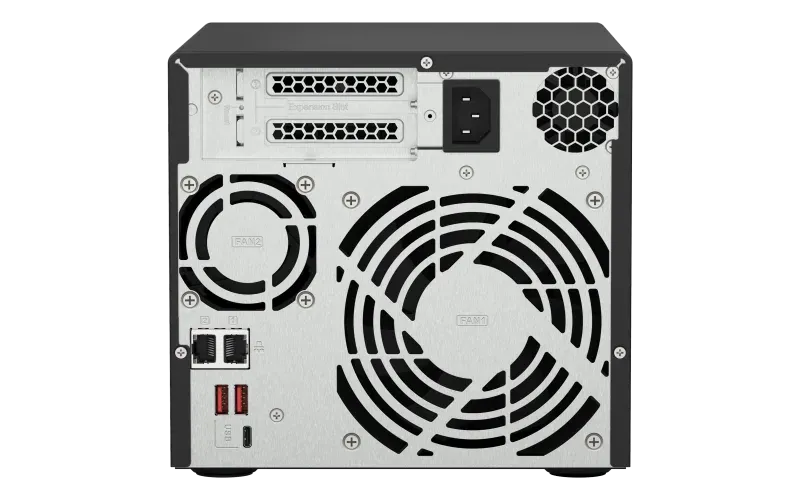 QNAP TS-473A-8G (4C/Ryzen V1500B/2,2GHz/8GBRAM/4xSATA/2xM.2/2x2,5GbE/3xUSB3.2/2xPCIe)
