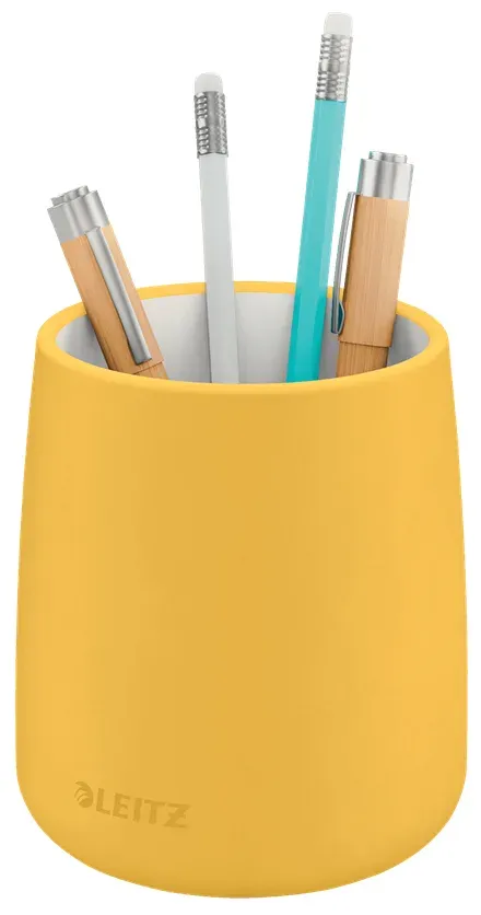 LEITZ Kelímek na tužky Cosy, teplá žlutá