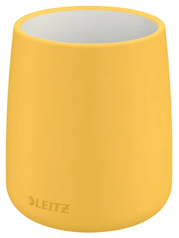 LEITZ Kelímek na tužky Cosy, teplá žlutá