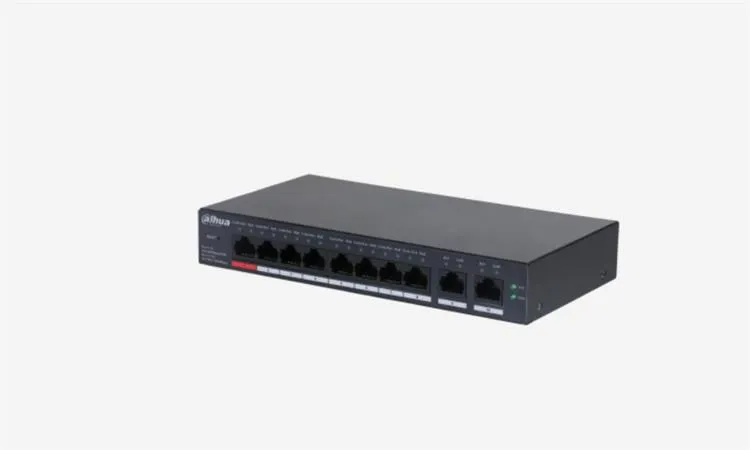 Dahua Switch DH-CS4010-8ET2GT-11010-Port Cloud Managed Desktop Switch with 8-Por