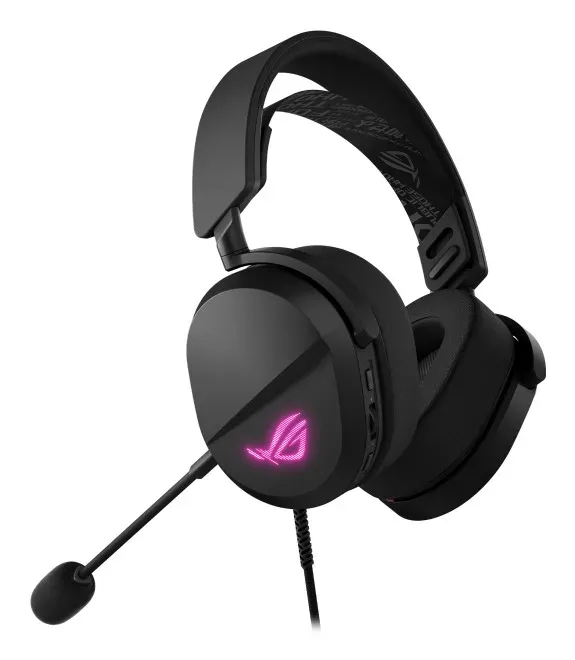 ASUS sluchátka ROG Pelta Core, USB-C, ARGB, černá