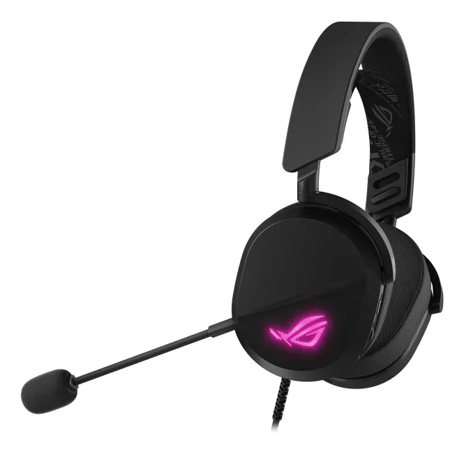 ASUS sluchátka ROG Pelta Core, USB-C, ARGB, černá