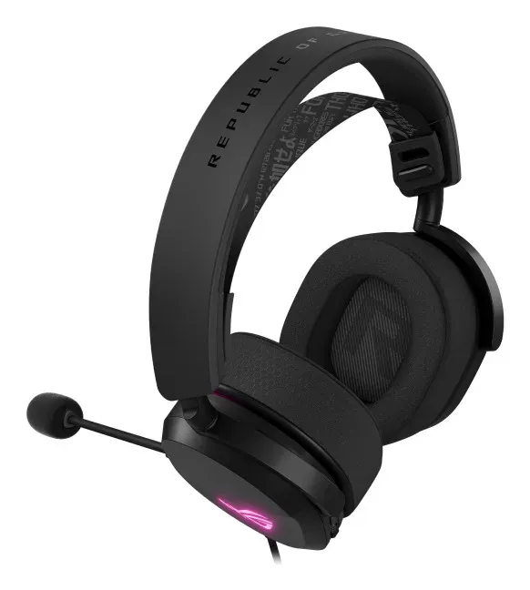 ASUS sluchátka ROG Pelta Core, USB-C, ARGB, černá