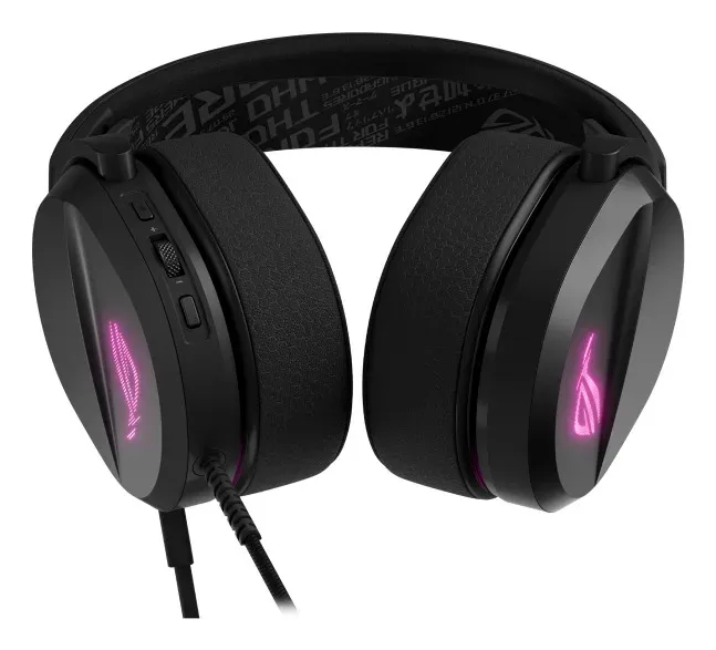 ASUS sluchátka ROG Pelta Core, USB-C, ARGB, černá