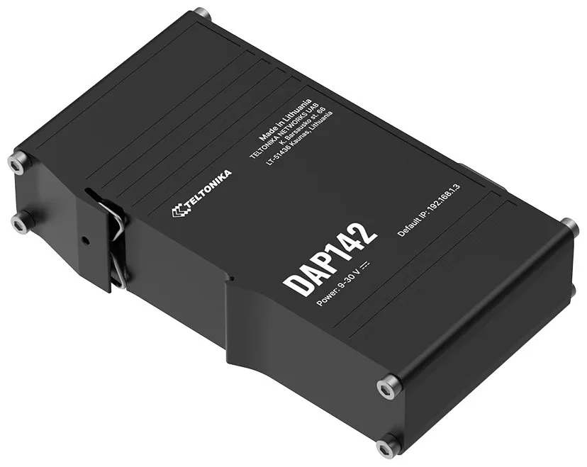 Teltonika DAP142 průmyslový bezdrátový Acces point, RS232, WiFi 4, Mesh (802.11s), 2x RJ45