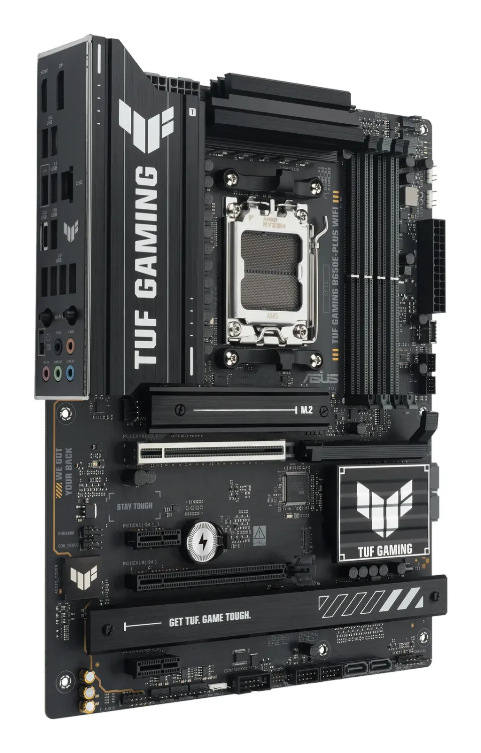 ASUS MB Sc AM5 TUF GAMING B650E-PLUS WIFI, AMD B650, 4xDDR5, 1xDP, 1xHDMI, WiFi