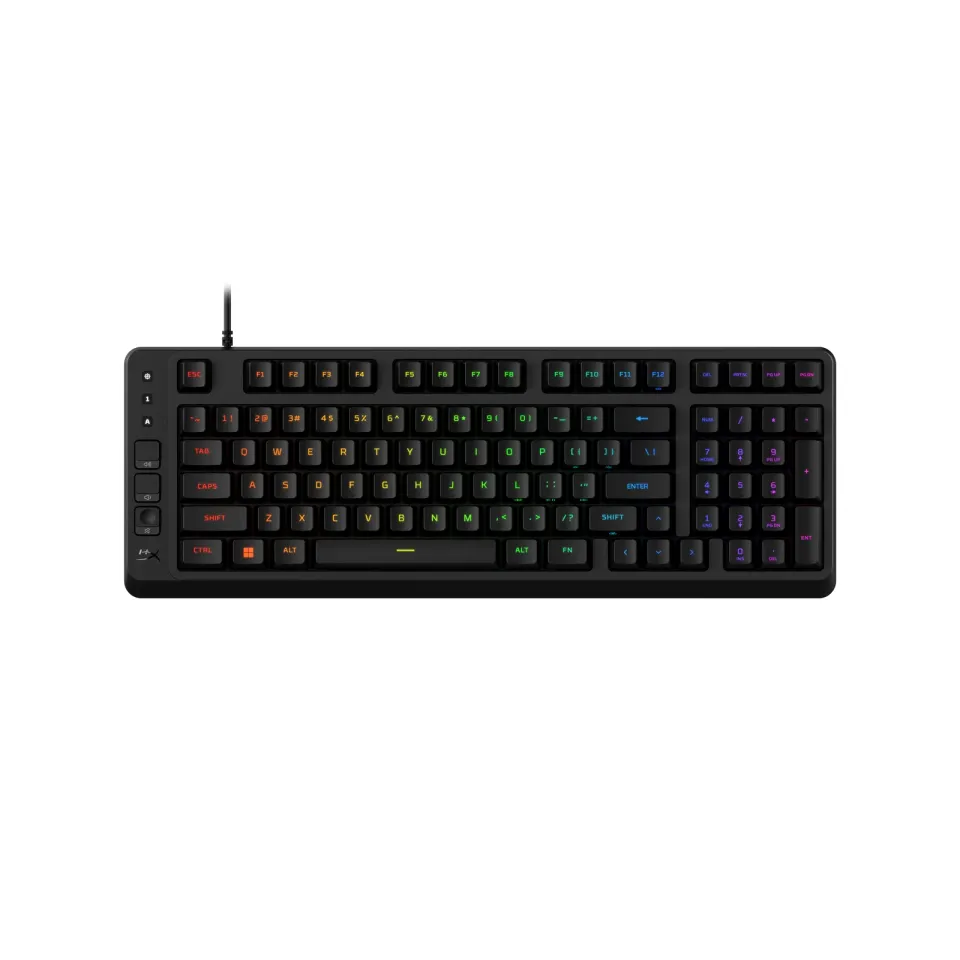 HyperX Eve 1800/Drátové USB-A/US/Černá
