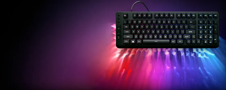 HyperX Eve 1800/Drátové USB-A/US/Černá