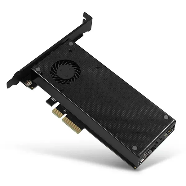 AXAGON PCEM2-DC, PCIe x4 - M.2 NVMe M-key + SATA B-key slot adaptér, chladič, vč