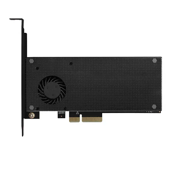 AXAGON PCEM2-DC, PCIe x4 - M.2 NVMe M-key + SATA B-key slot adaptér, chladič, vč
