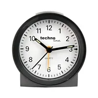 TechnoLine Modell G analogový budík, stříbrný