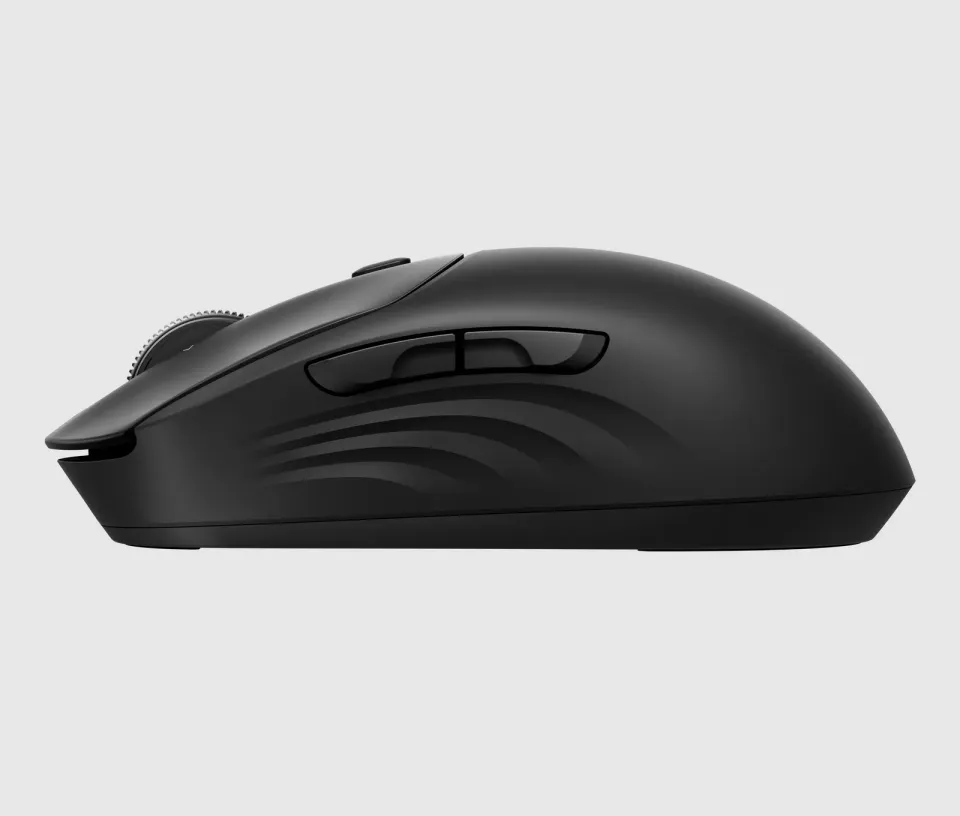 HP Bezdrátová myš HP 705 Rechargeable Mouse, USB, Bluetooth, 6000 dpi, černá, plné nabití za 3min.