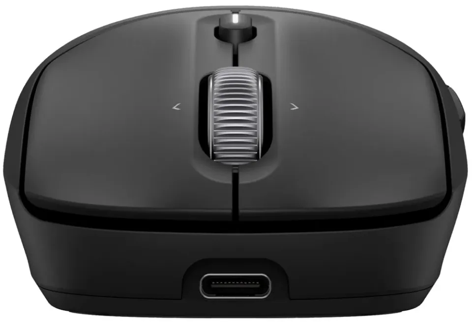 HP Bezdrátová myš HP 705 Rechargeable Mouse, USB, Bluetooth, 6000 dpi, černá, plné nabití za 3min.