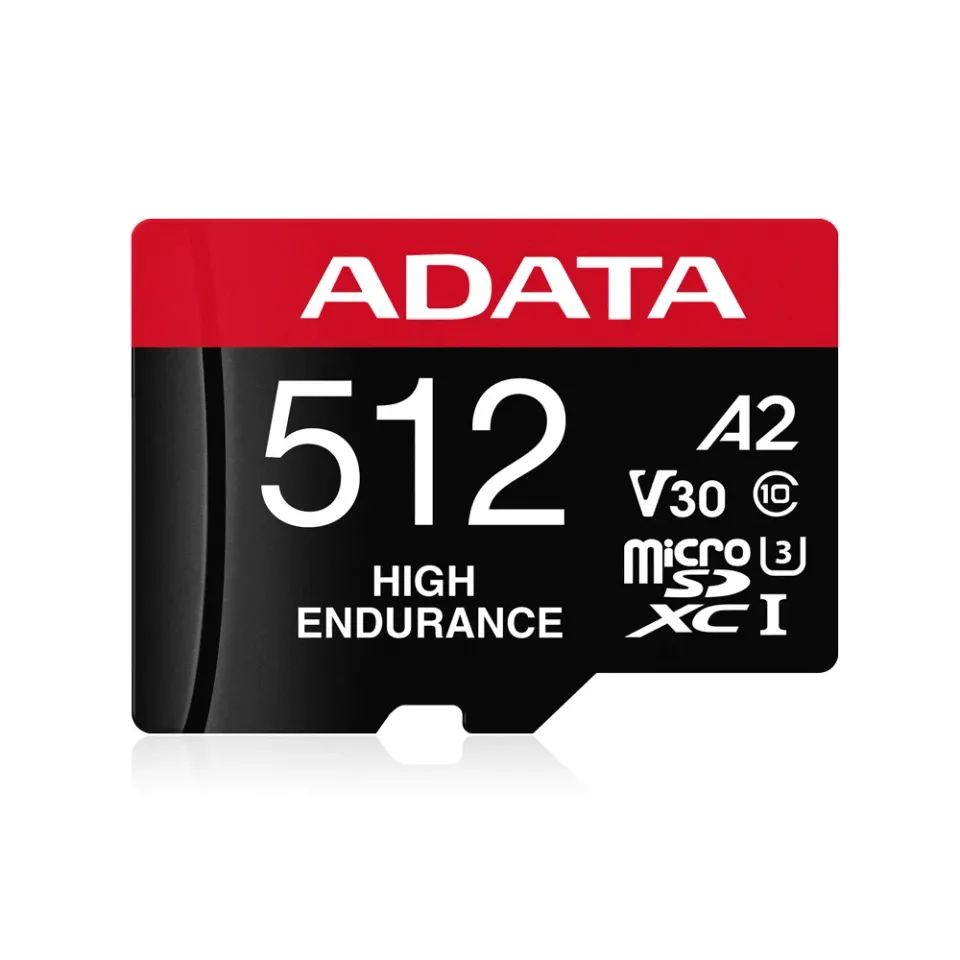 Adata High Endurance/Micro SD/512GB/UHS-I U3 / Class 10/+ Adaptér