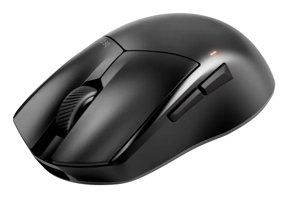 Be quiet! myš DARK PERK Ergo / bezdrátová / ultralehká / PixArt PAW3950 / výdrž 110 hodin /ergonomická / IO center/černá