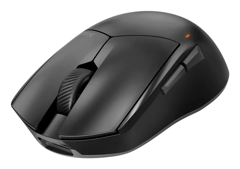 Be quiet! myš DARK PERK Ergo / bezdrátová / ultralehká / PixArt PAW3950 / výdrž 110 hodin /ergonomická / IO center/černá
