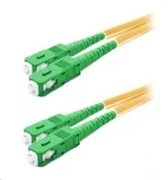 Duplexní patch kabel SM 9/125, OS2, SC(APC)-SC(APC), LS0H, 1m