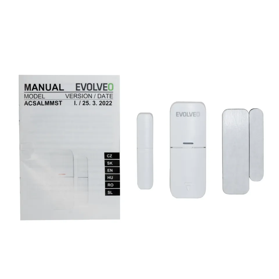 EVOLVEO Alarmex Pro, bezdrátový detektor otevření dveří/oken
