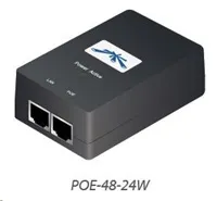UBNT POE-48-24W [PoE adaptér 48V/0,5A (24W), vč. napájecího kabelu]