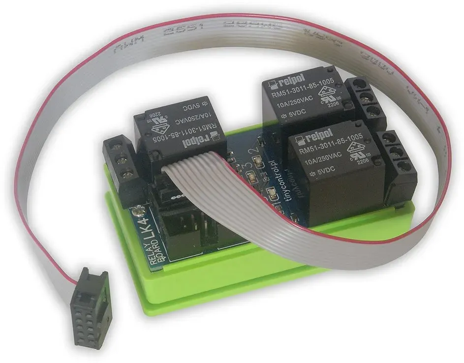 TINYCONTROL tBRx3 rozšiřující deska 3x relé 250VAC/10A pro LK4