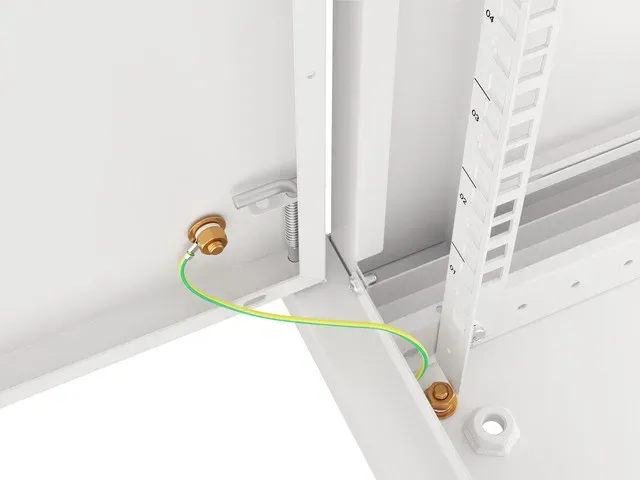 LANBERG Nástěnná jednodílná skříň 19", 9U/600x600 FOR SELF-ASSEMBLY plechové dve