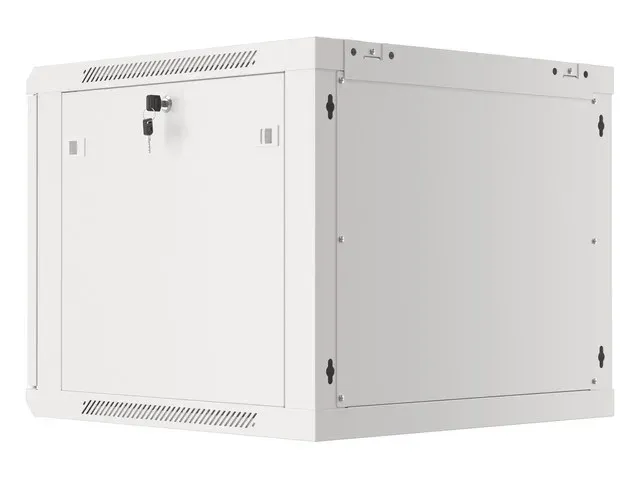 LANBERG Nástěnná jednodílná skříň 19", 9U/600x600 FOR SELF-ASSEMBLY plechové dve