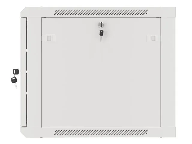 LANBERG Nástěnná jednodílná skříň 19", 9U/600x600 FOR SELF-ASSEMBLY plechové dve
