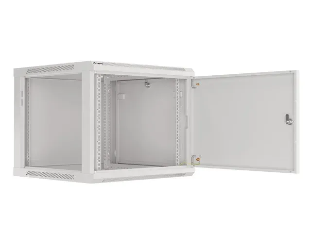 LANBERG Nástěnná jednodílná skříň 19", 9U/600x600 FOR SELF-ASSEMBLY plechové dve