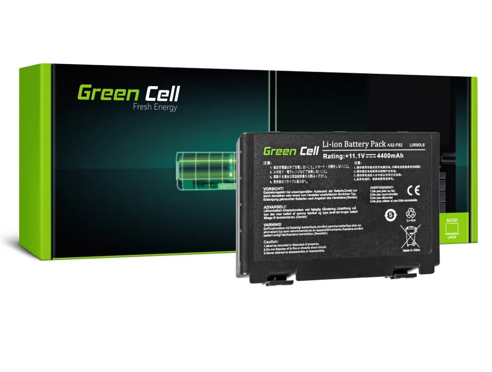 Green Cell Battery A32-F82 A32-F52 L0690L6 for Asus K40iJ K50 K50AB K50C K50IJ K