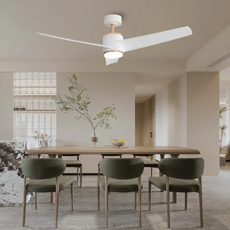 IMMAX NEO LITE BEAUTY SMART LED stropní svítidlo s ventilátorem 18W, Wi-Fi, TUYA, růžové zlato-bílé