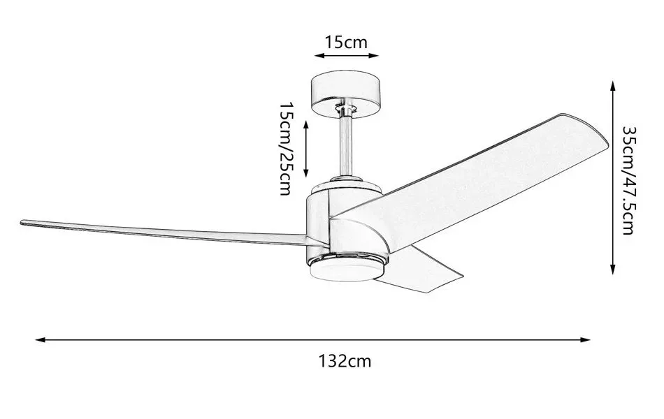 IMMAX NEO LITE BEAUTY SMART LED stropní svítidlo s ventilátorem 18W, Wi-Fi, TUYA, růžové zlato-bílé
