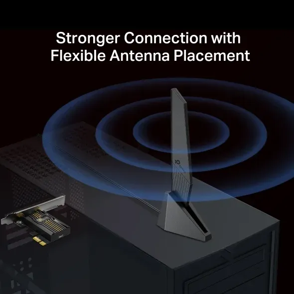 TP-Link Archer TBE553E - BE9300 Wi-Fi 7 Bluetooth PCIe adaptér