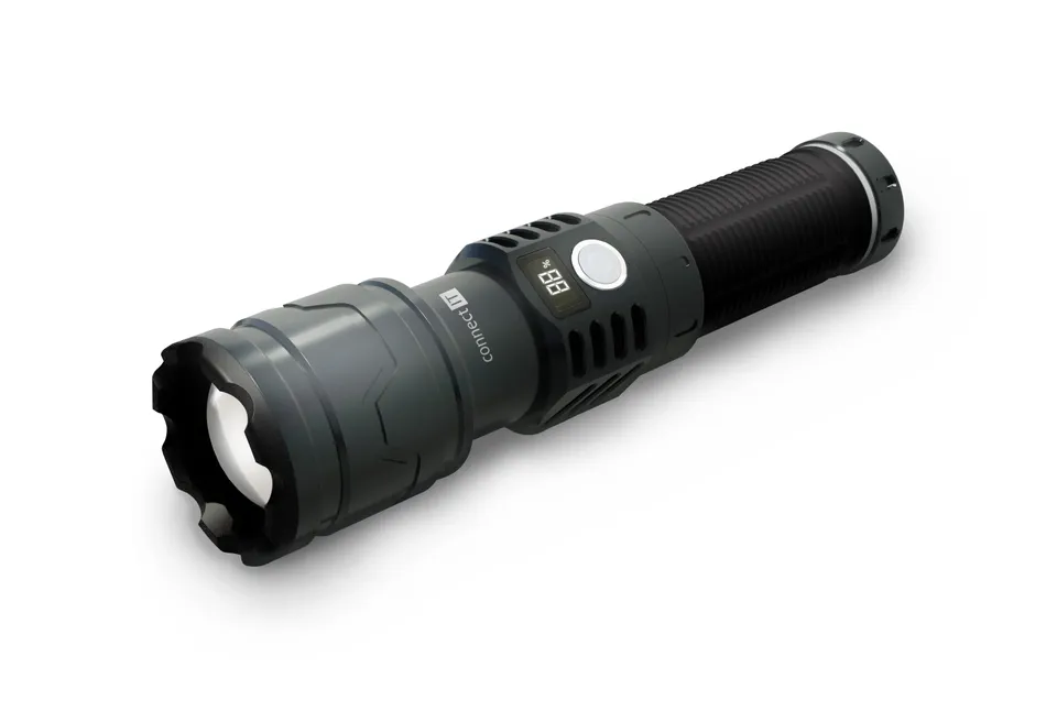 CONNECT IT GLEAM PRO 1000R LED ruční svítilna dobíjecí,1000lm, ANTRACIT