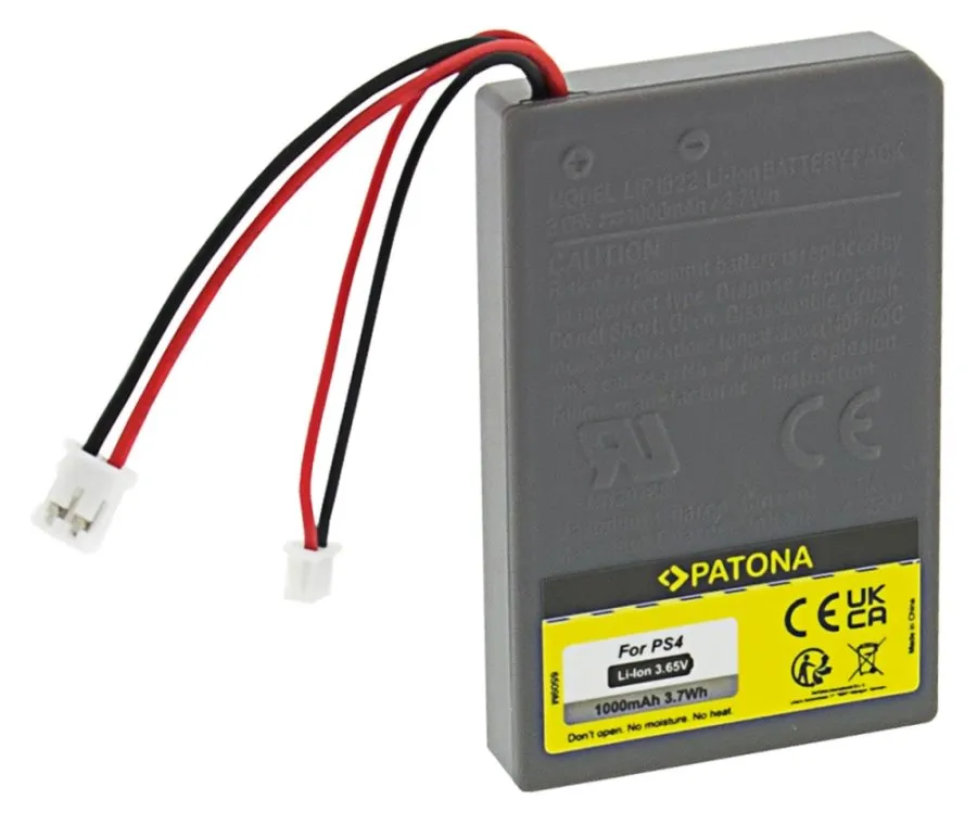 PATONA baterie pro herní konzoli Sony PS4 1000mAh Li-lon 3.65V