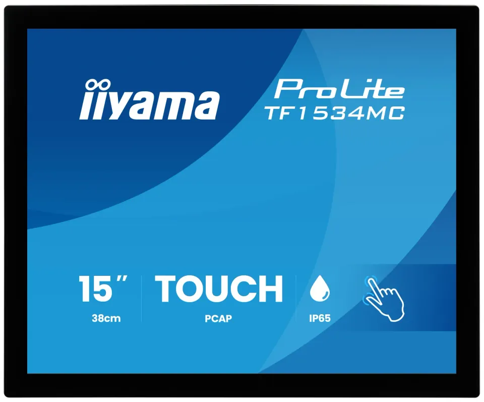 15" iiyama TF1534MC-B8X: TN,XGA,10P,IP65