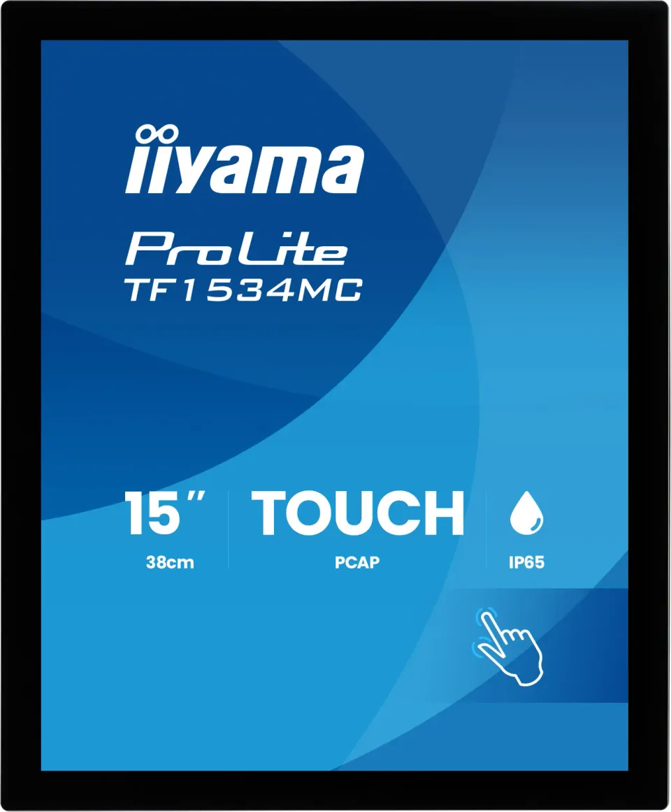 15" iiyama TF1534MC-B8X: TN,XGA,10P,IP65