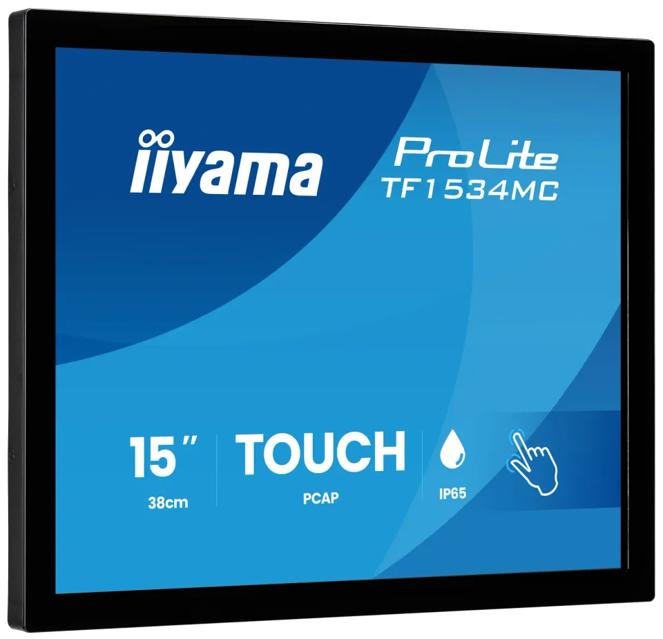 15" iiyama TF1534MC-B8X: TN,XGA,10P,IP65