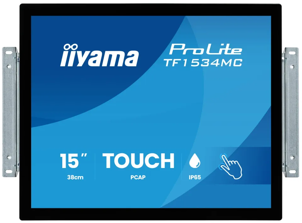 15" iiyama TF1534MC-B8X: TN,XGA,10P,IP65